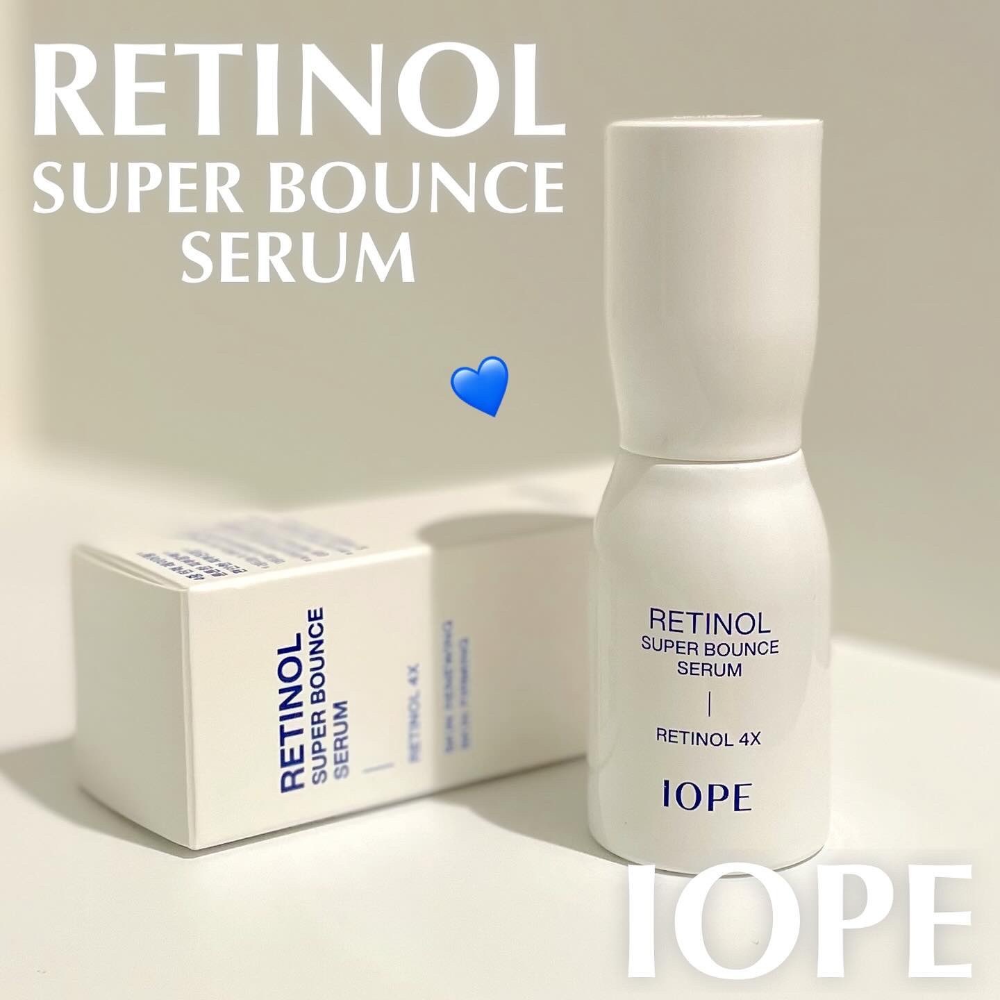 レチノール スーパーバウンス セラム/IOPE/美容液を使ったクチコミ（1枚目）