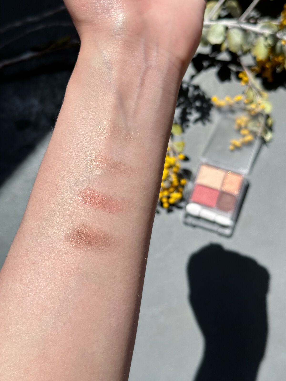 グラデーション アイシャドウ/ちふれ/アイシャドウパレットを使ったクチコミ(3枚目)