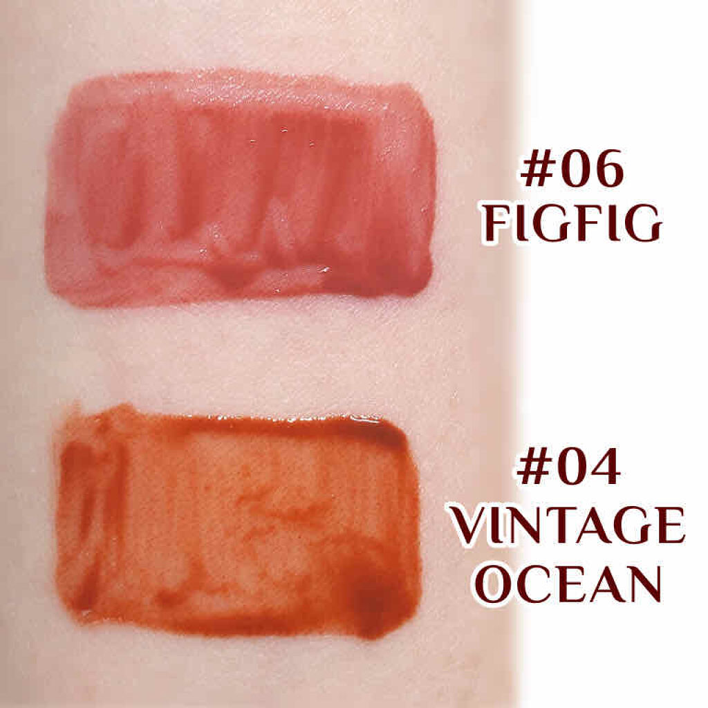 ジューシーラスティングティント/rom&nd/リップティントを使ったクチコミ（2枚目）