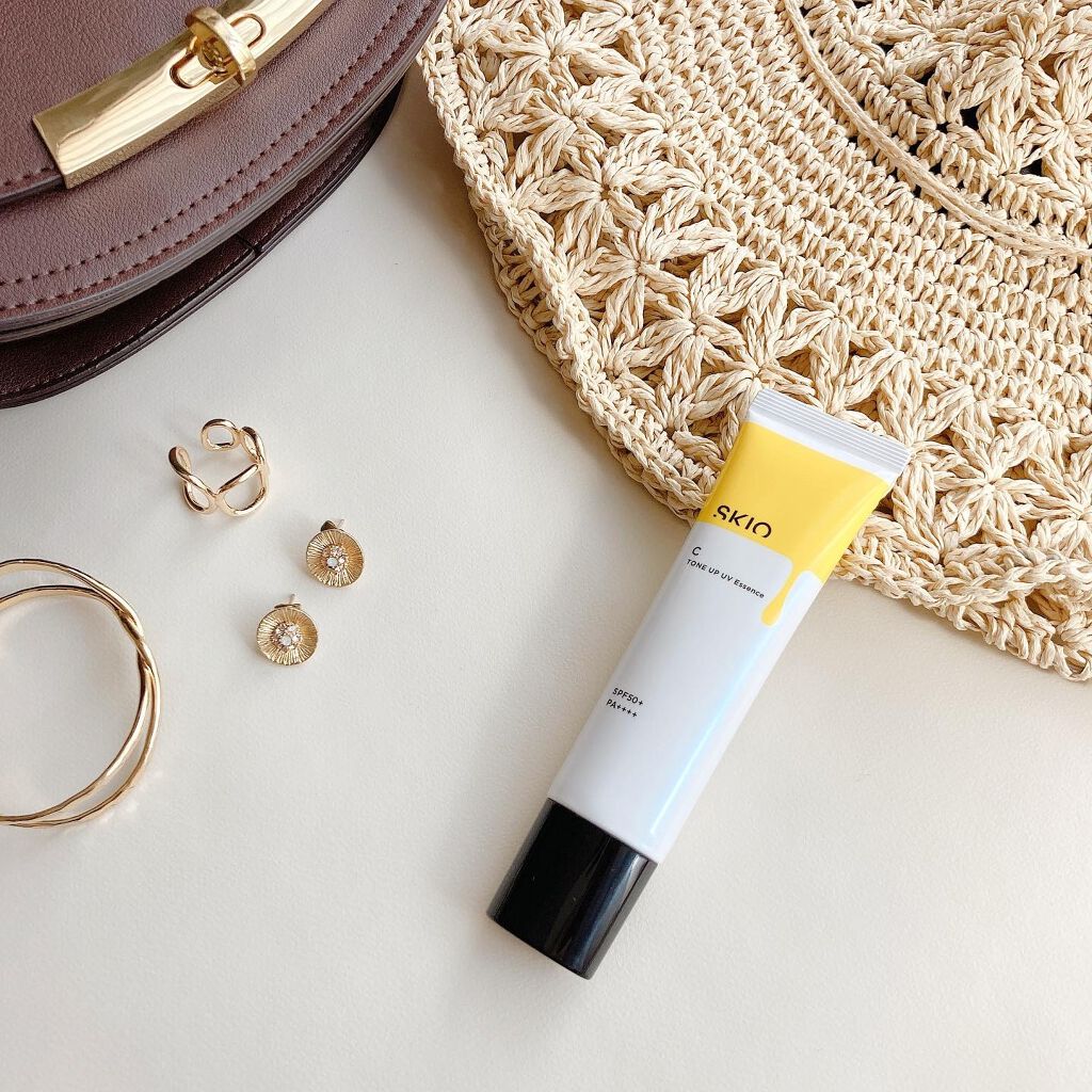 試してみた】SKIO VC トーンアップUVエッセンスのリアルな口コミ