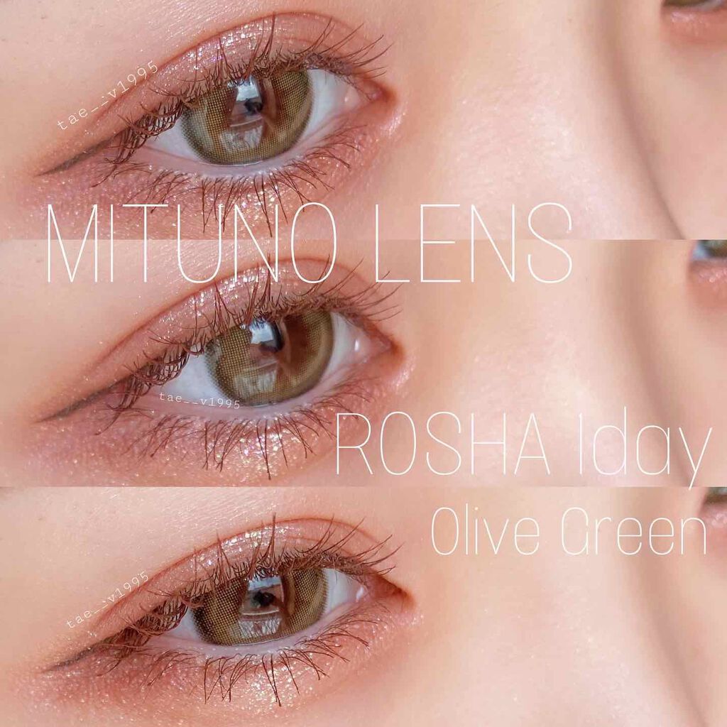 ROSHA/蜜のレンズ/カラーコンタクトレンズを使ったクチコミ（1枚目）