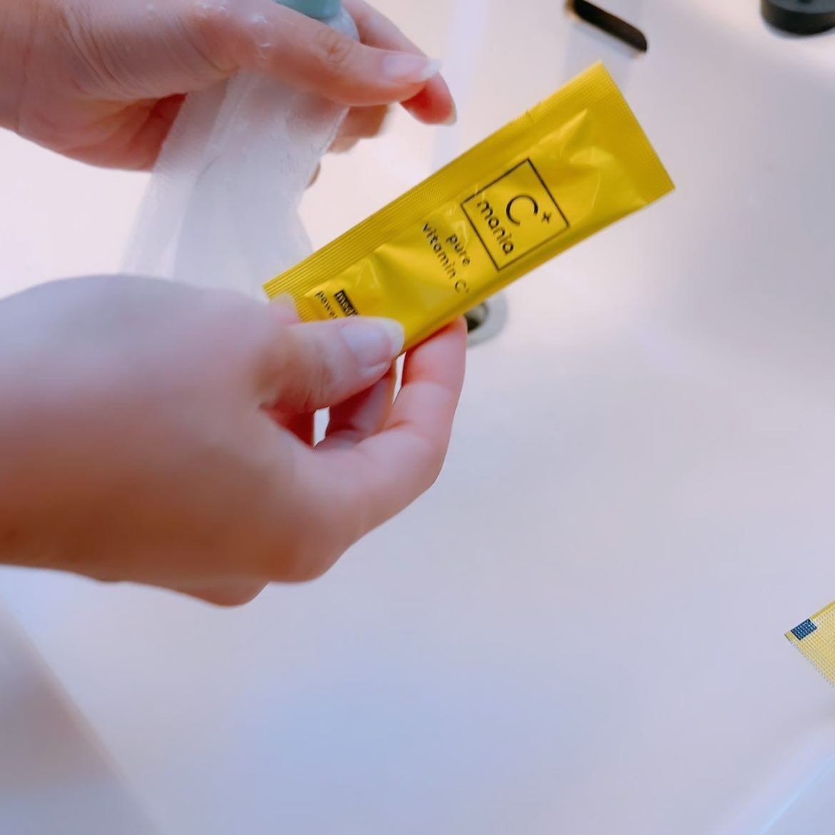 薬用パワークリアC＋/C+mania/洗顔パウダーを使ったクチコミ（3枚目）