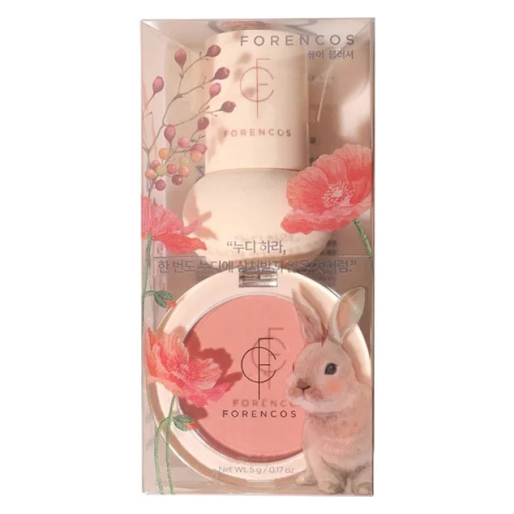 ピュアブラッシャー パフ付き/フォレンコス/パウダーチークを使ったクチコミ（1枚目）