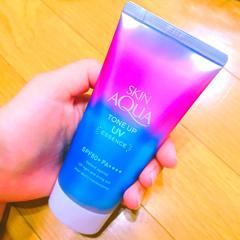 スキンアクア トーンアップUVエッセンス/スキンアクア/日焼け止めクリームを使ったクチコミ(1枚目)