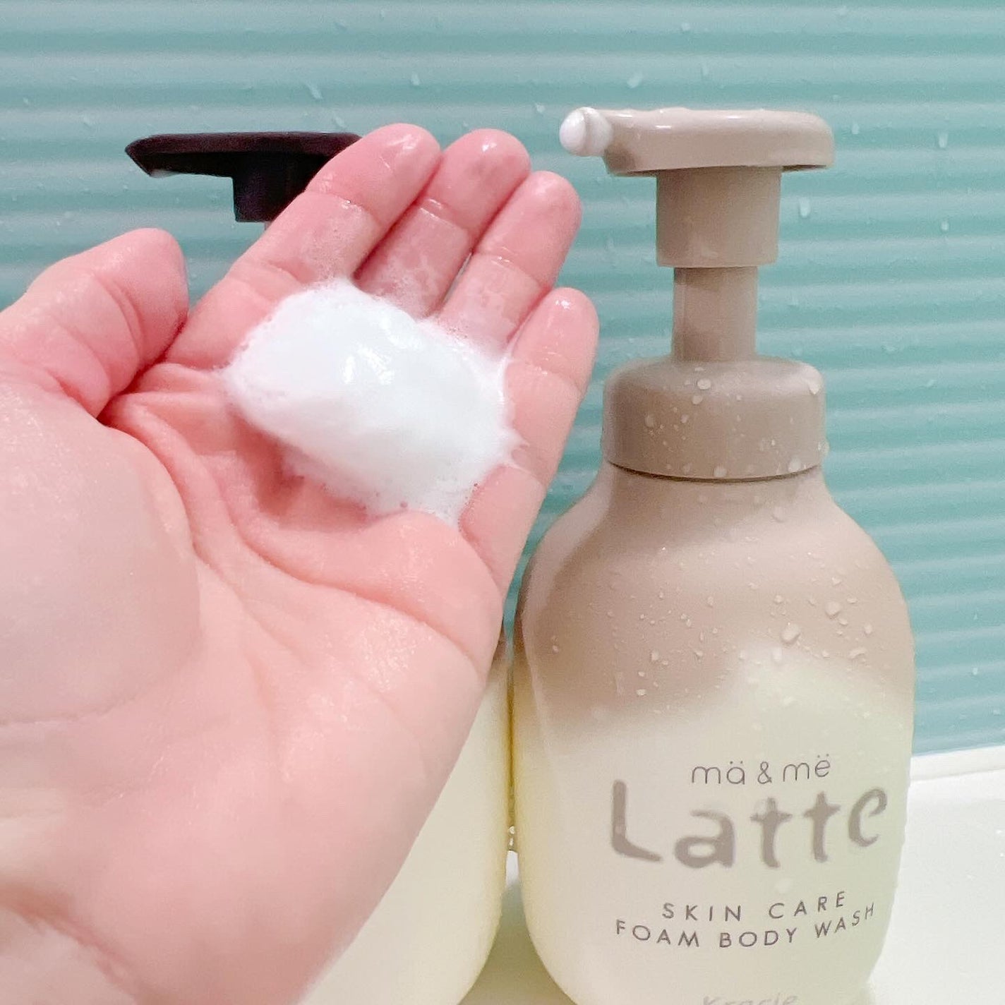 マー&ミー 泡で出てくるボディソープ/マー&ミー ラッテ/ボディソープを使ったクチコミ(3枚目)