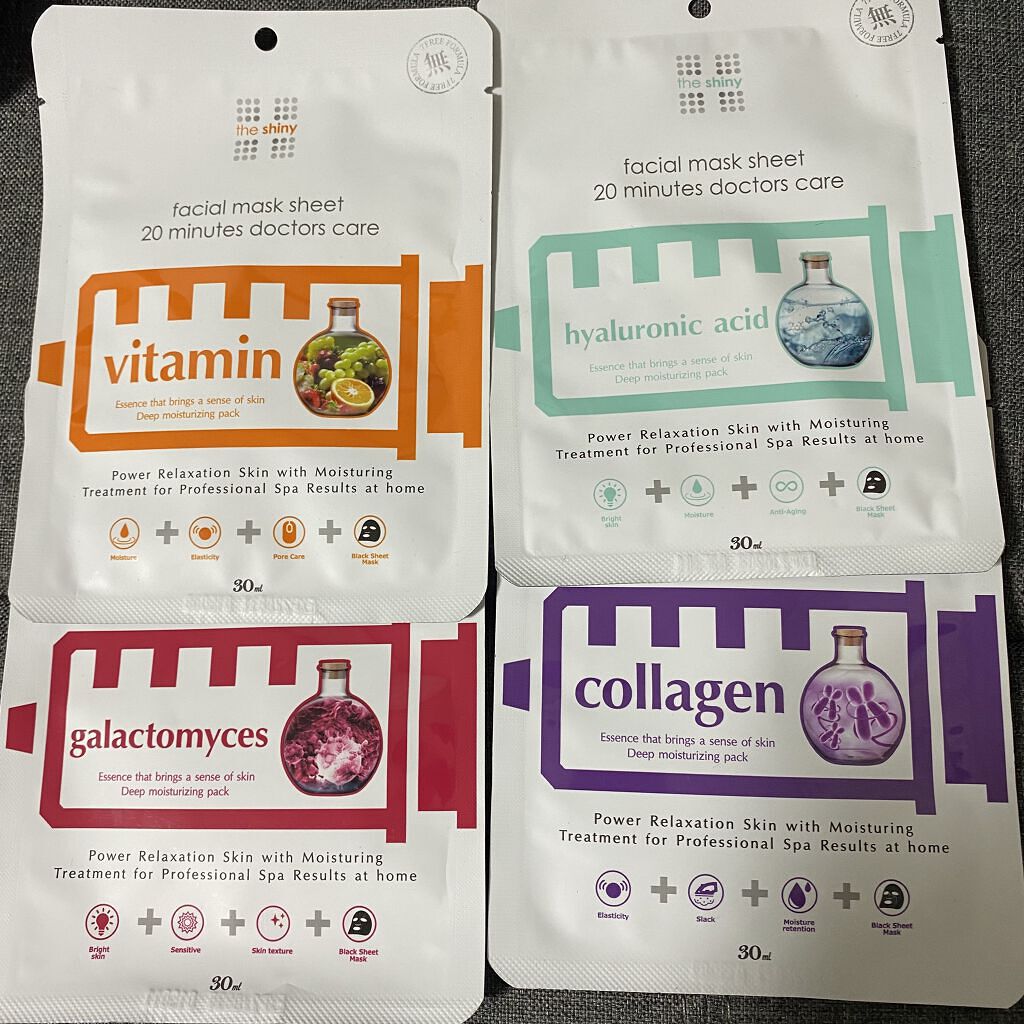 the  shiny　  faciaI mask sheet 20 minutes doctors care   /The Shiny/シートマスク・パックを使ったクチコミ（1枚目）