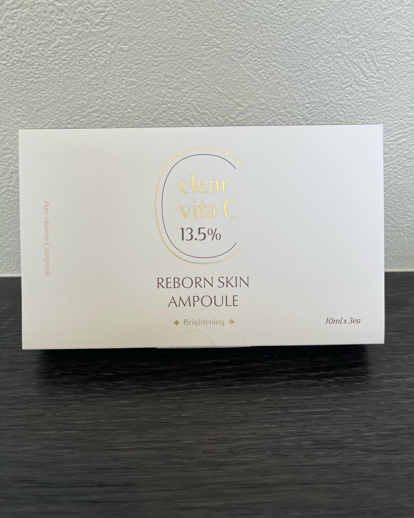 クリアビタCリボーンスキンアンプル/Luvum/美容液を使ったクチコミ（3枚目）