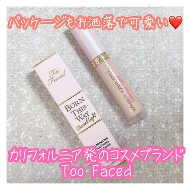 ボーン ディス ウェイ エセリアル ライト コンシーラー/Too Faced/コンシーラーを使ったクチコミ（3枚目）