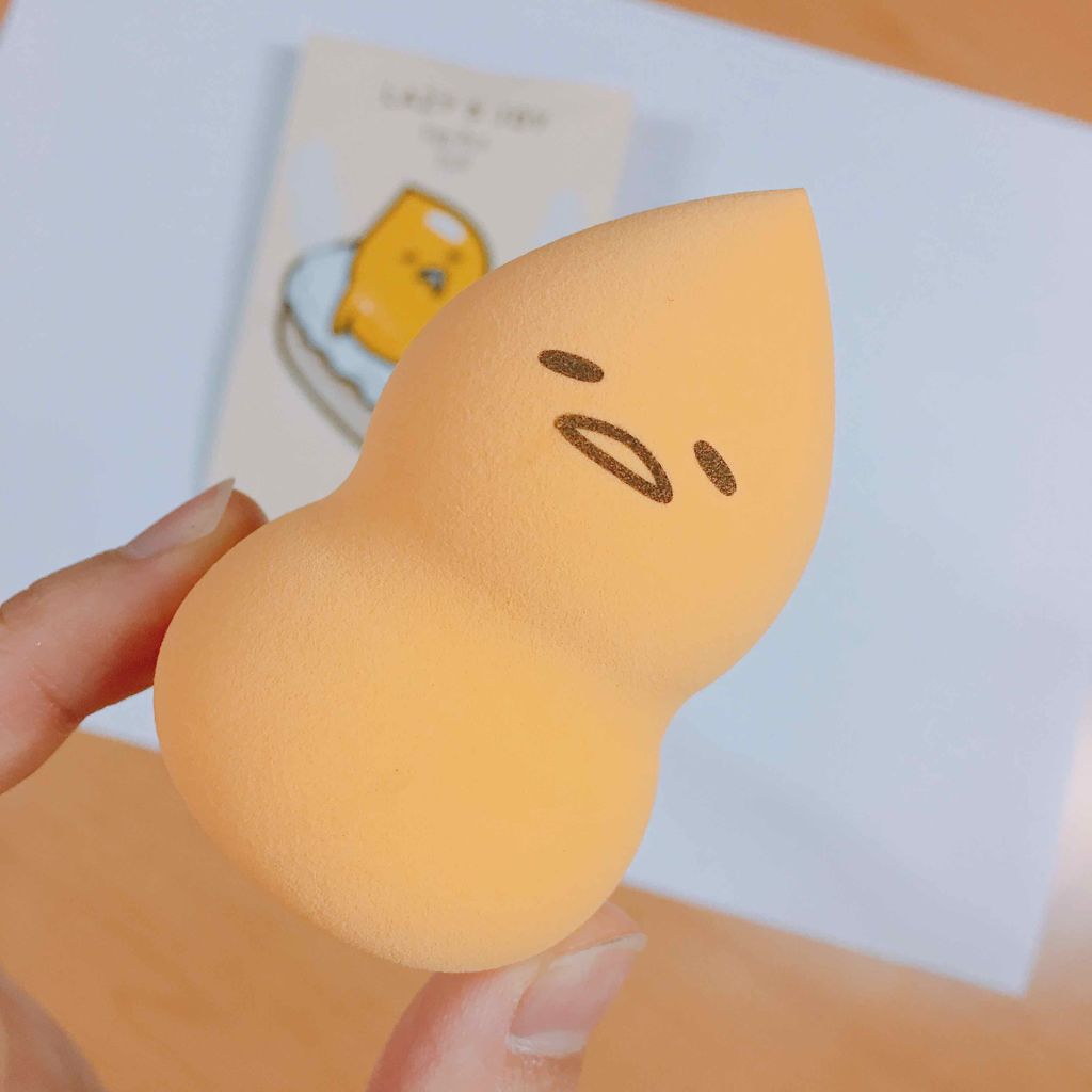 ホリカホリカ ぐでたまエッグパフ/HOLIKA HOLIKA/パフ・スポンジを使ったクチコミ（2枚目）