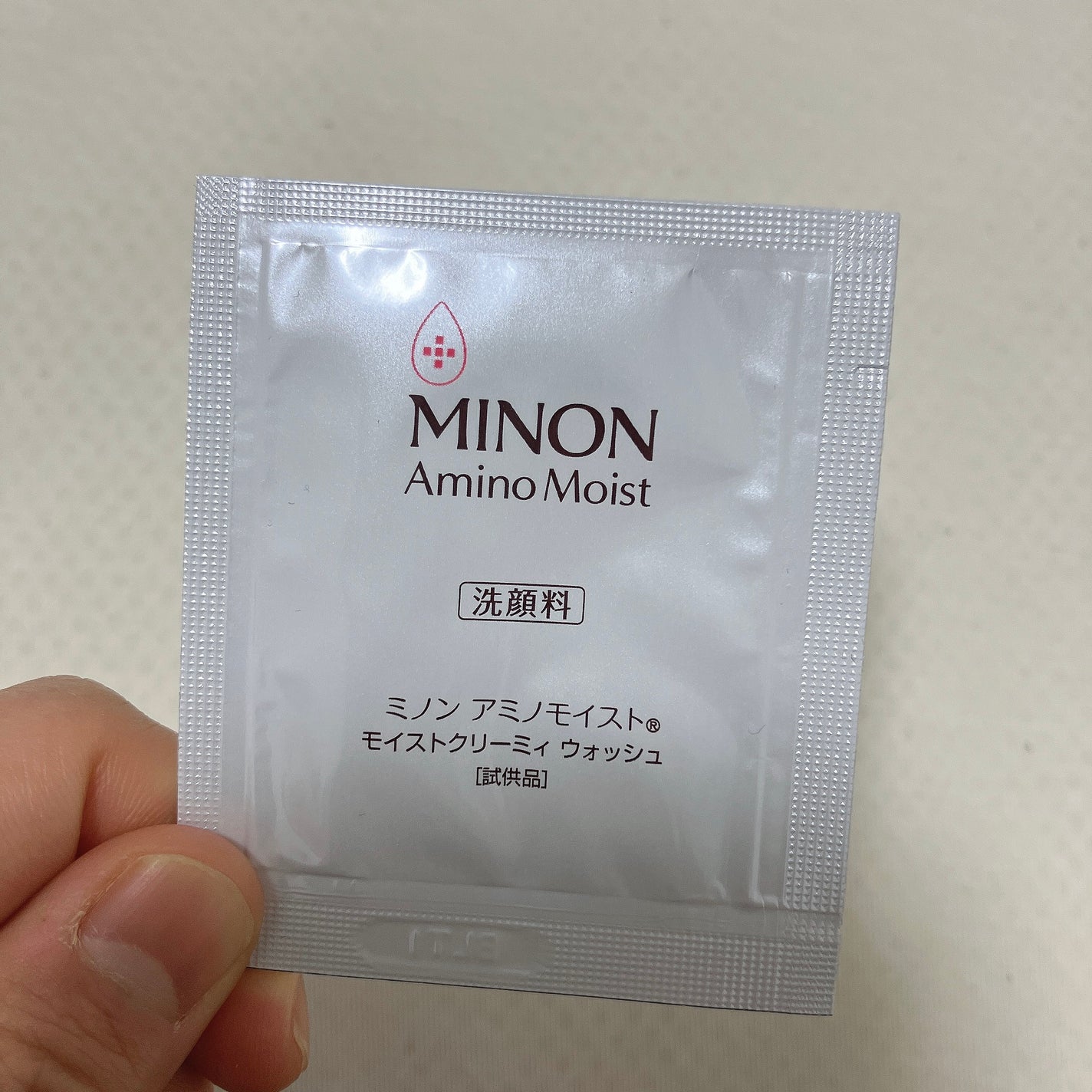 アミノモイスト モイストクリーミィ ウォッシュ/ミノン/洗顔フォームを使ったクチコミ(1枚目)