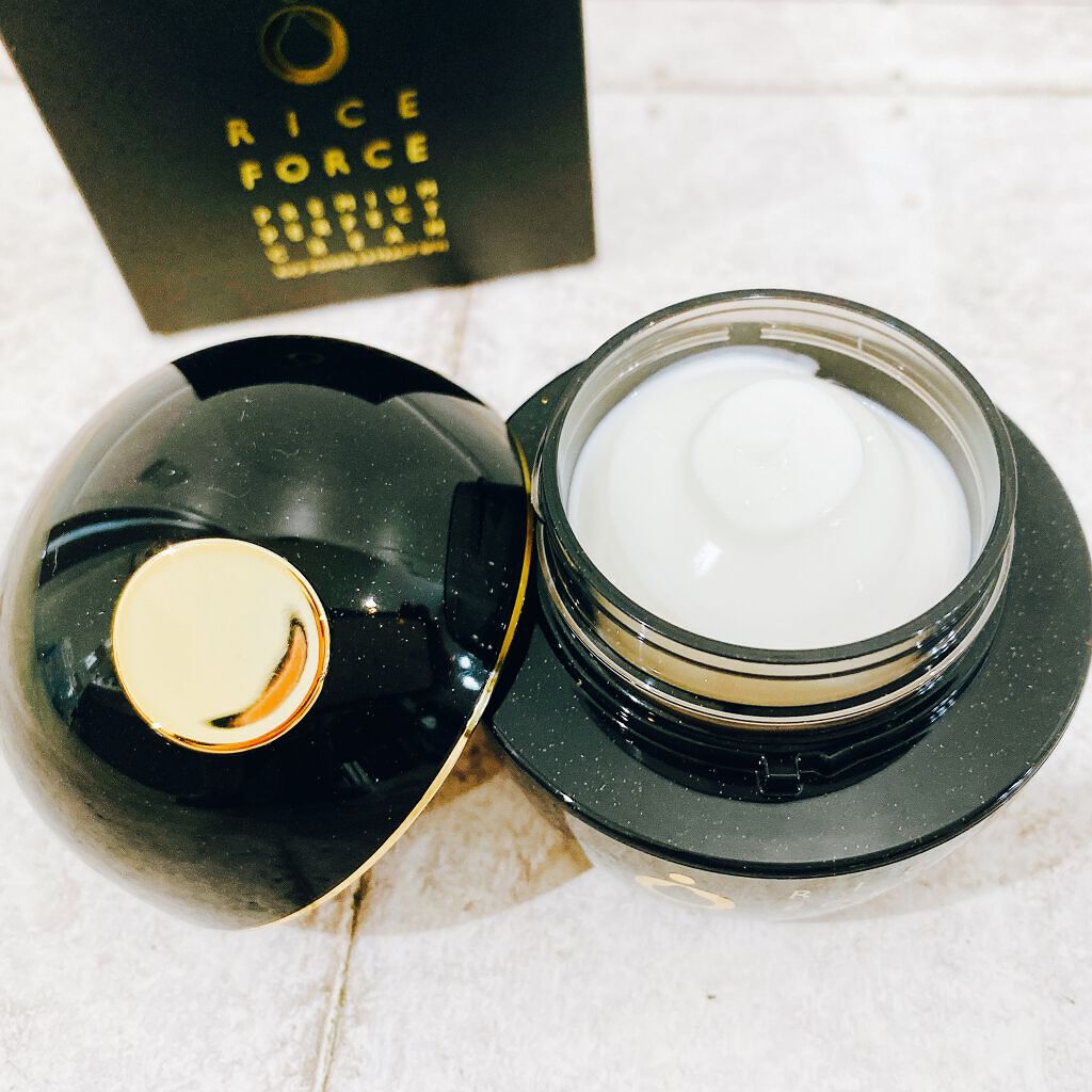 プレミアムパーフェクトクリーム/ライスフォース/フェイスクリームを使ったクチコミ(2枚目)