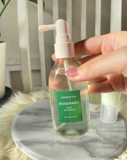 ローズマリー スカルプ スクラブ/AROMATICA/ヘッドスクラブを使ったクチコミ(9枚目)