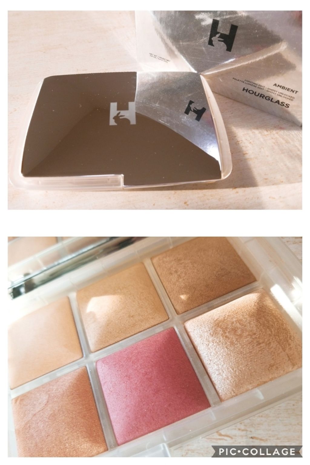 HOURGLASS/AMBIENT LIGHTING EDIT - GHOST UNLOCKED/HOURGLASS/プレストパウダーを使ったクチコミ(2枚目)