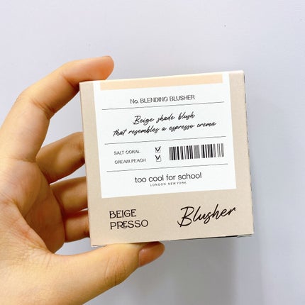 ベージュプレッソブラッシャー/too cool for school/パウダーチークを使ったクチコミ(1枚目)