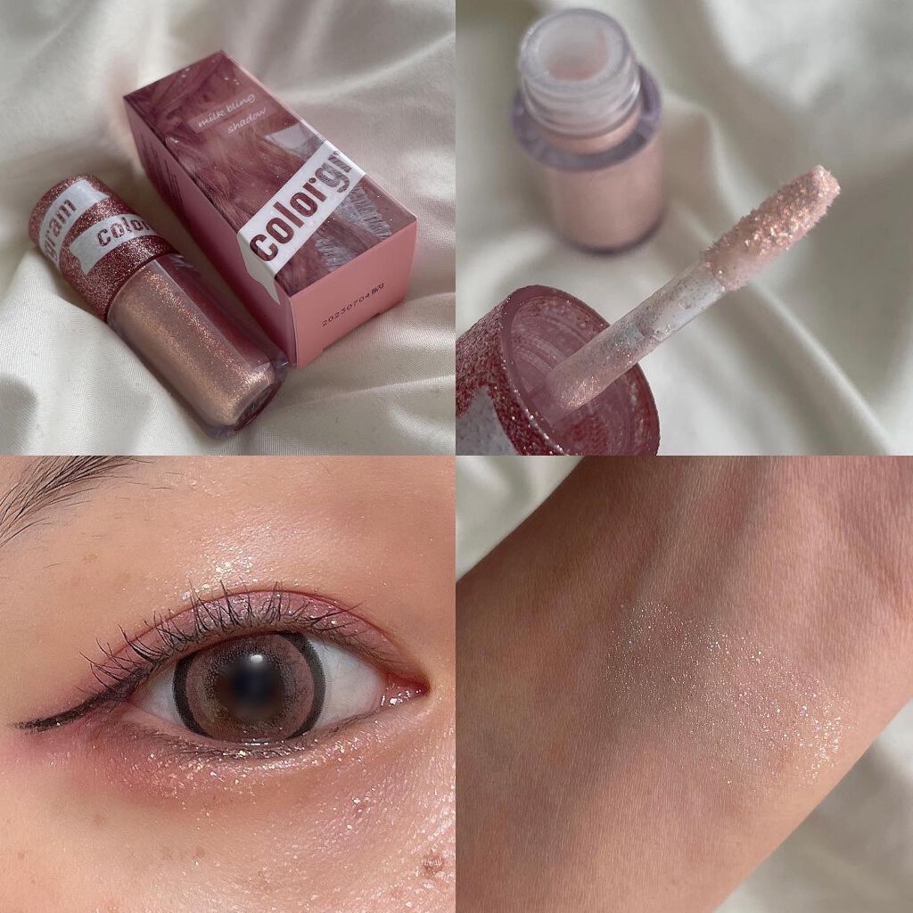 ミルクブリングシャドウ/Colorgram/リキッドアイシャドウを使ったクチコミ(1枚目)