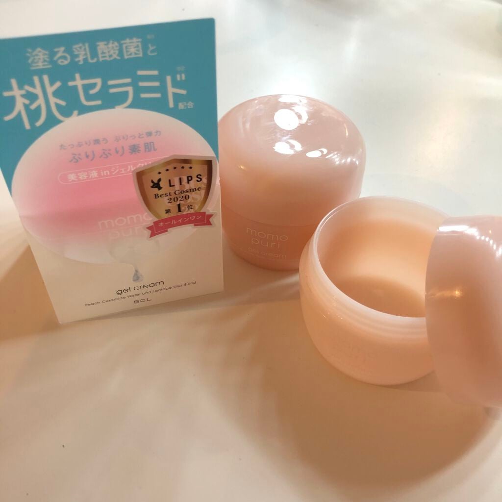 潤いジェルクリーム/ももぷり/オールインワン化粧品を使ったクチコミ(1枚目)