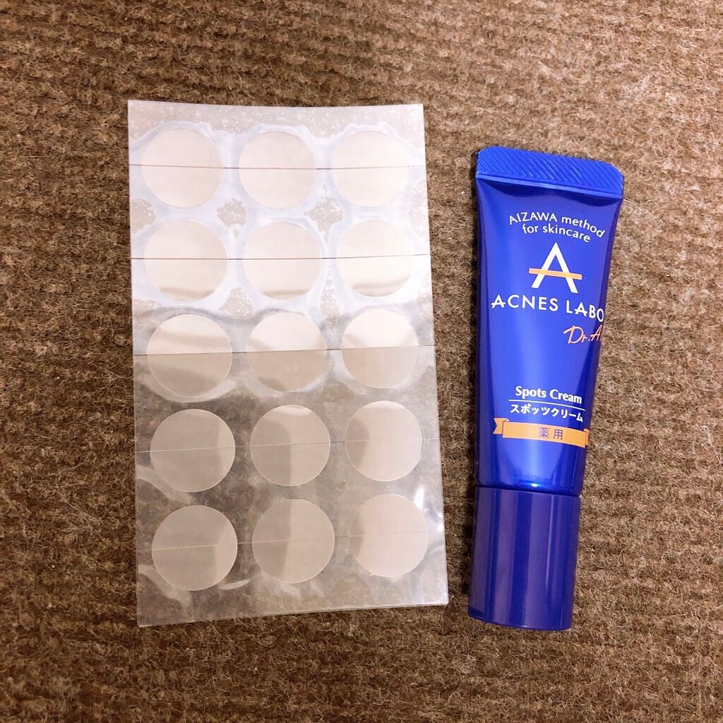 薬用ニキビケア スポッツクリーム/アクネスラボ/フェイスクリームを使ったクチコミ(2枚目)