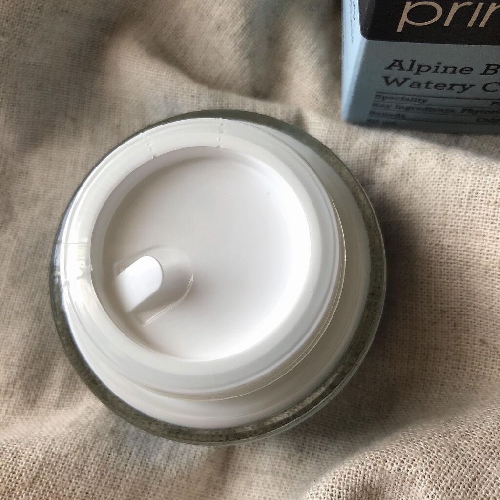 アルパインベリーウォータークリーム 50ml/primera/フェイスクリームを使ったクチコミ（2枚目）