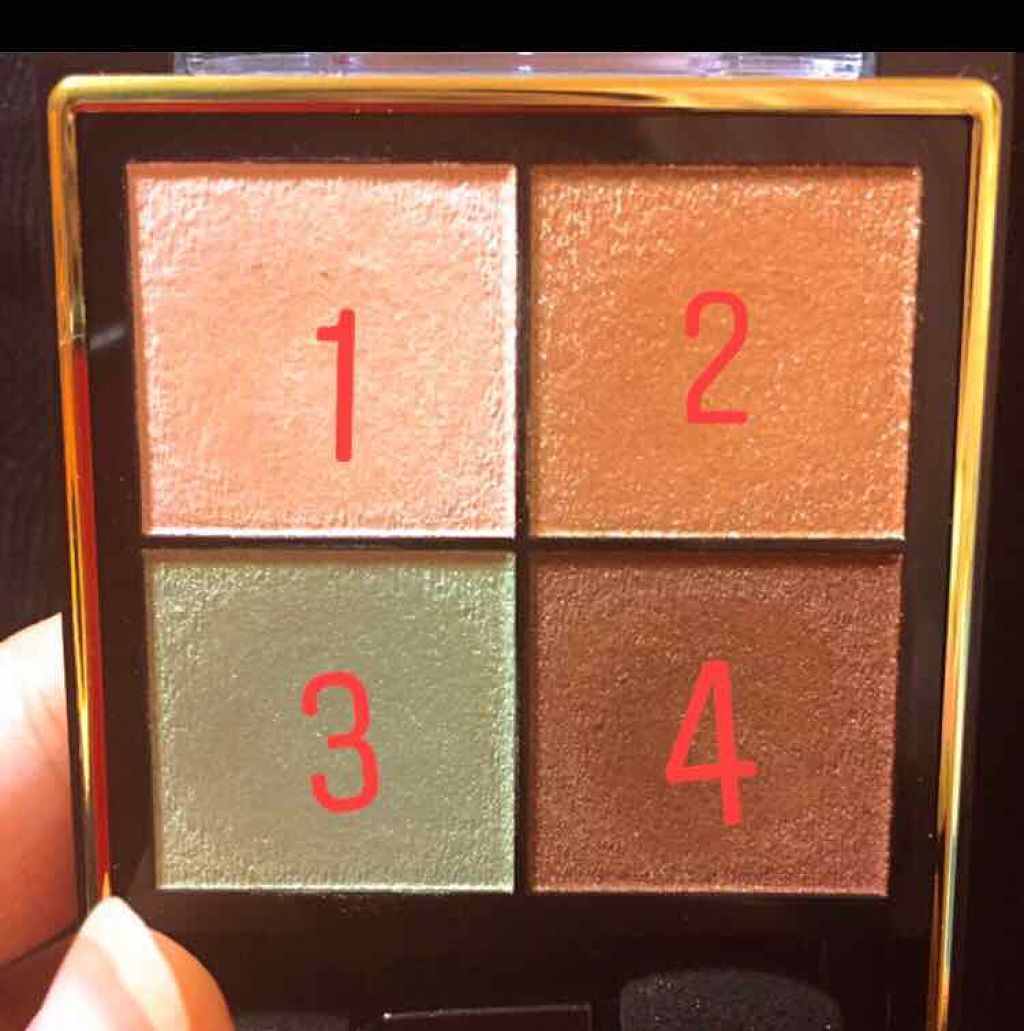 リアルクローズシャドウ/excel/アイシャドウパレットを使ったクチコミ(3枚目)