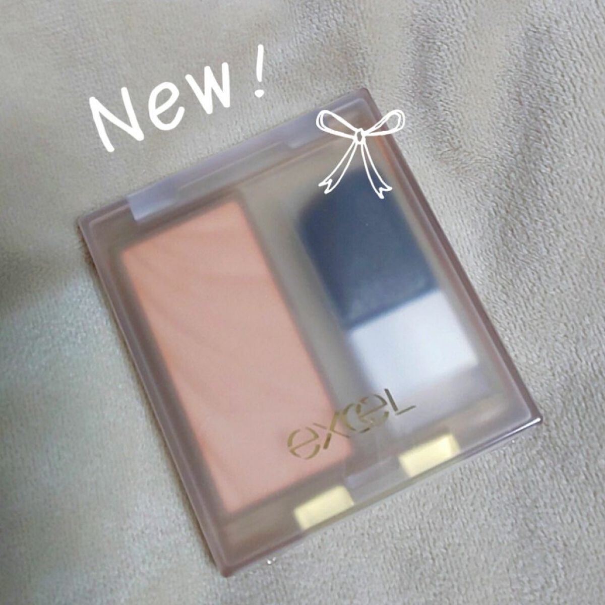 ドレープド シマーグロウ/excel/パウダーハイライトを使ったクチコミ（1枚目）