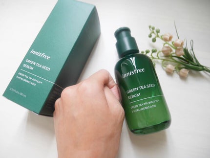 グリーンティーシード セラム N/innisfree/美容液を使ったクチコミ(2枚目)