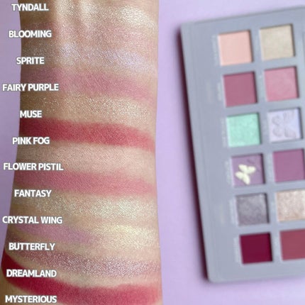 エクスプローラ12色 動物アイシャドウパレット/PERFECT DIARY/アイシャドウパレットを使ったクチコミ(7枚目)