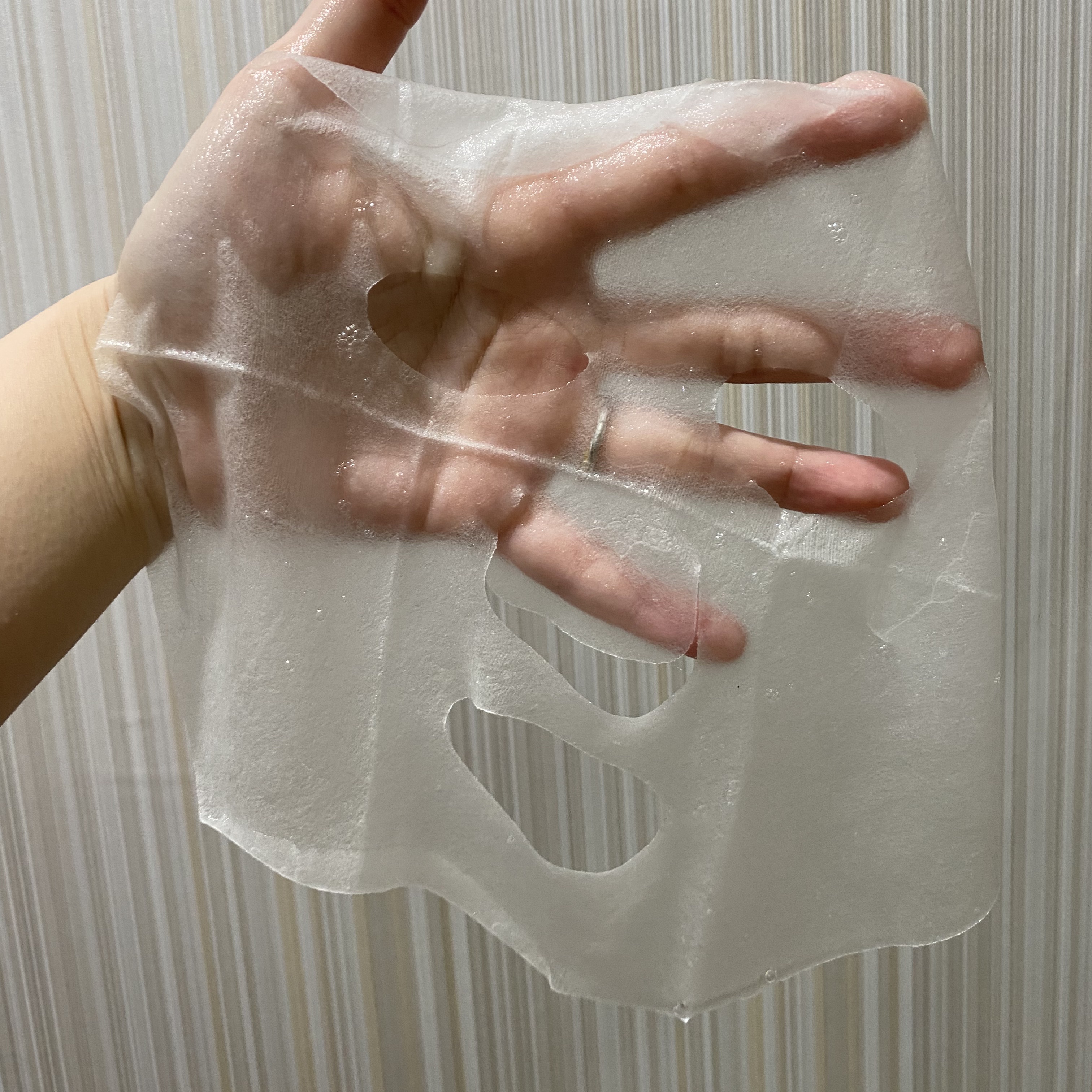 エアリーシートマスク キュウリ/MISSHA/シートマスク・パックを使ったクチコミ（3枚目）