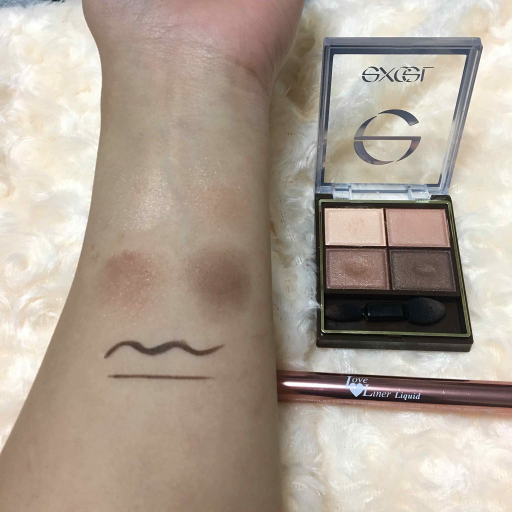 スキニーリッチシャドウ/excel/アイシャドウパレットを使ったクチコミ(2枚目)