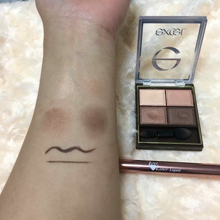 スキニーリッチシャドウ/excel/アイシャドウパレットを使ったクチコミ(2枚目)