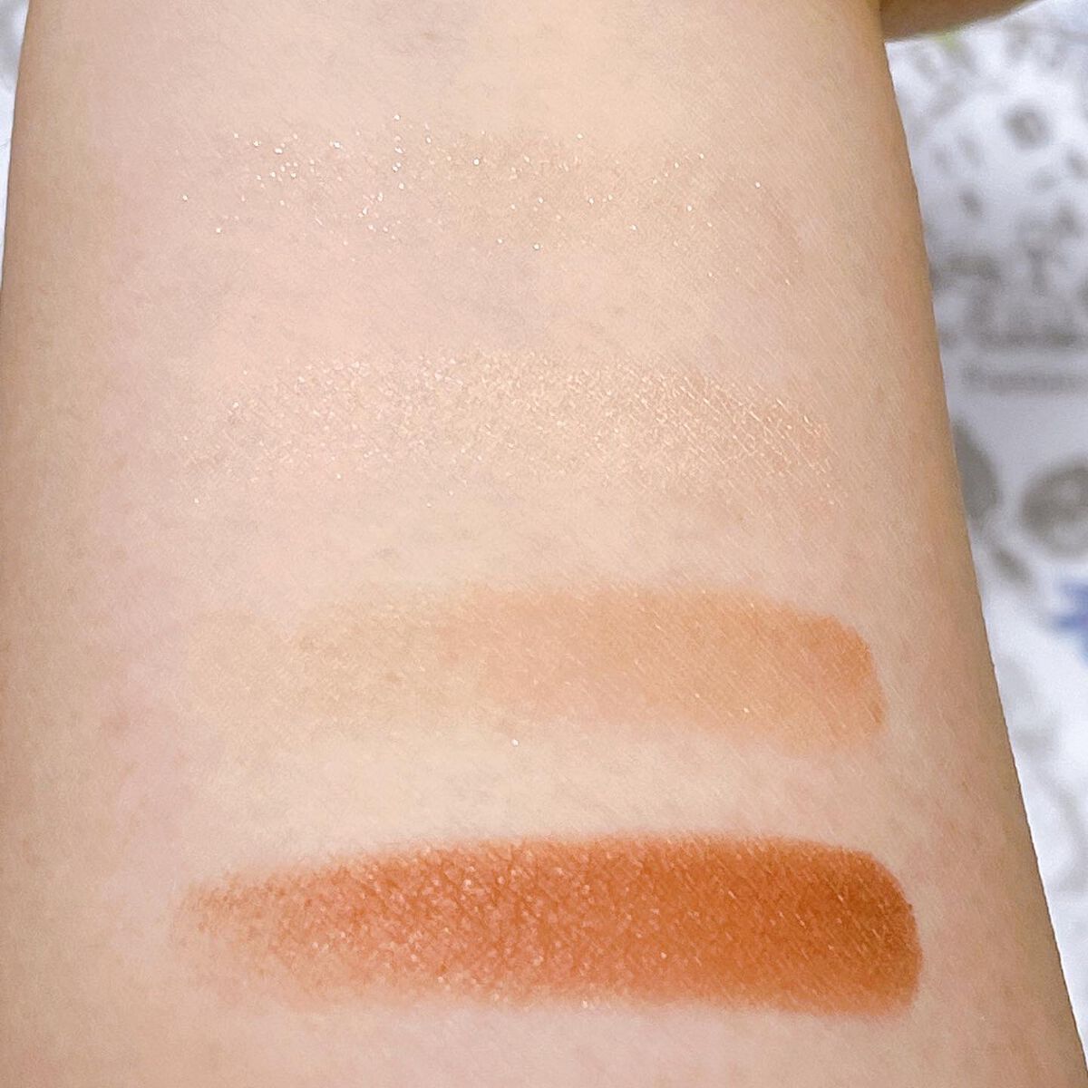 ベージュトーンアイシャドウ/CEZANNE/アイシャドウパレットを使ったクチコミ（2枚目）