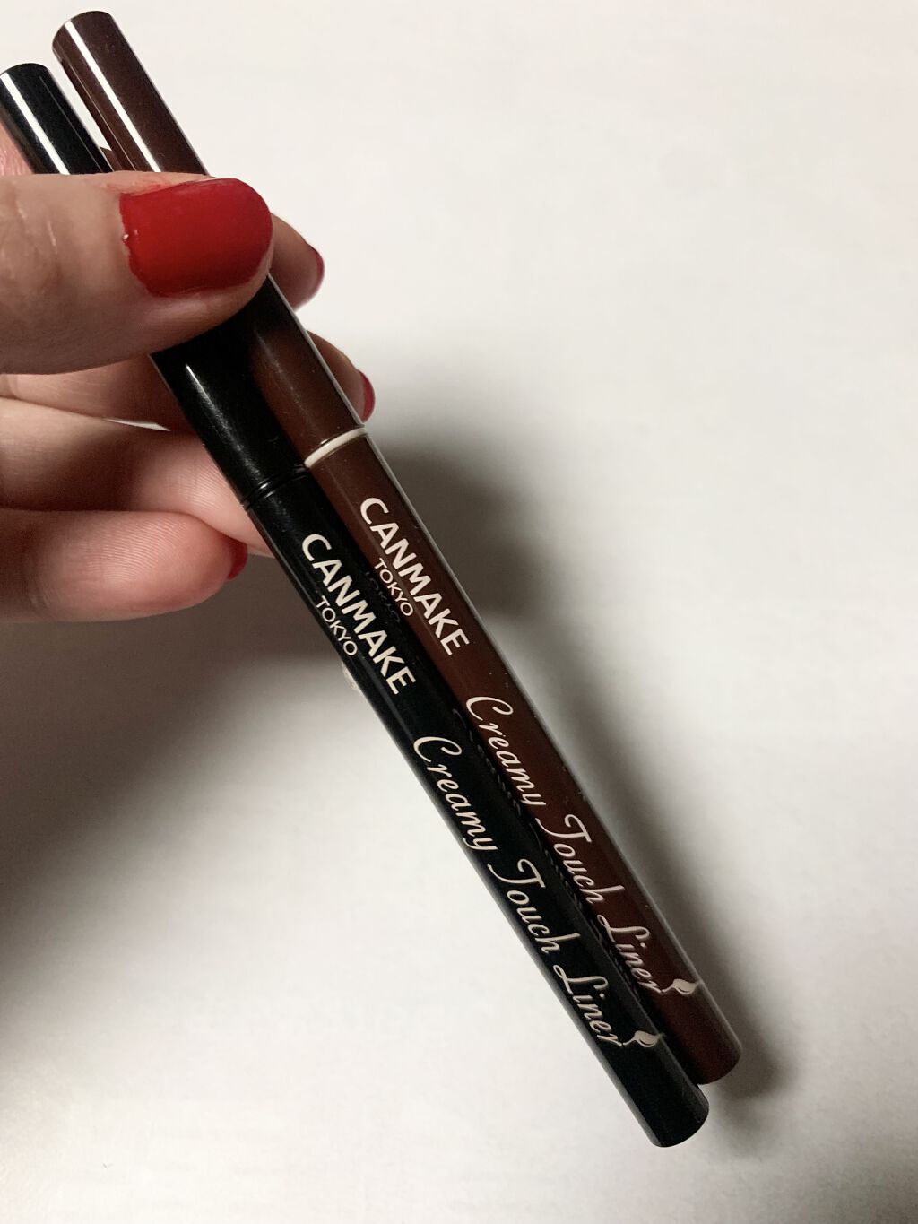 クリーミータッチライナー/キャンメイク/ジェルアイライナーを使ったクチコミ（1枚目）