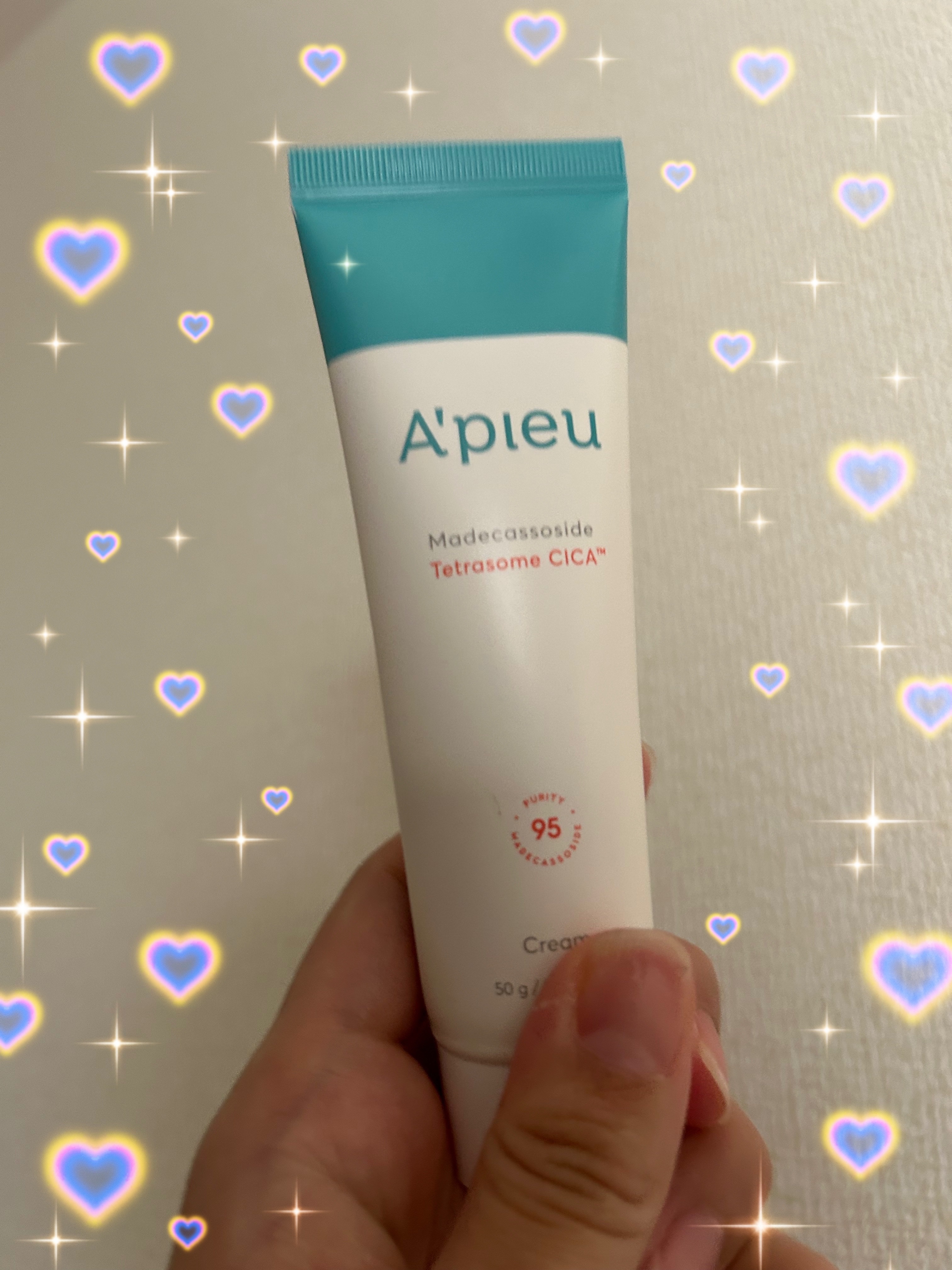 アピュー テトラソーム CICAクリーム/A’pieu/フェイスクリームを使ったクチコミ（1枚目）