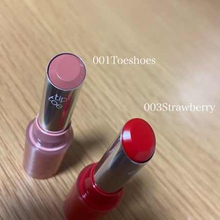 ジェリースティック/tiptoe/口紅を使ったクチコミ(3枚目)