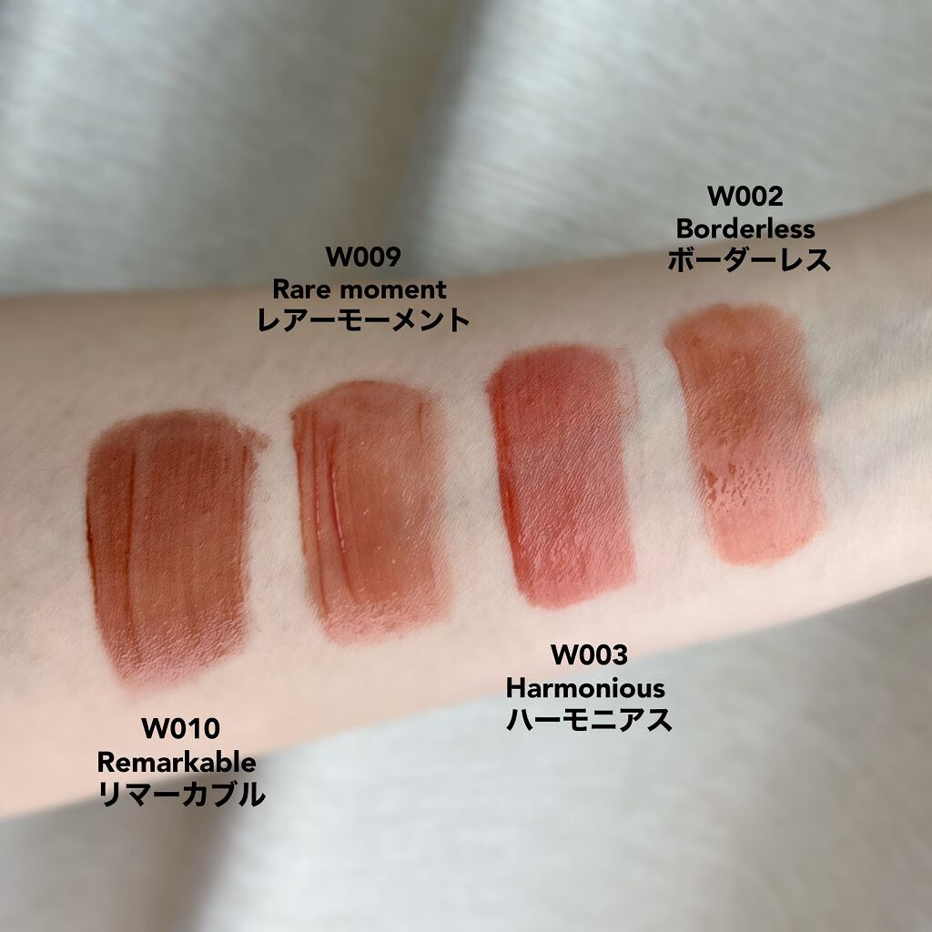 ムードインハンサーウォーターリキッドグロウ/hince/口紅を使ったクチコミ(6枚目)