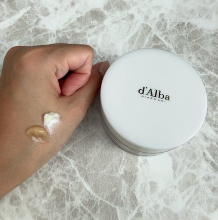 ホワイトトリュフダブルセラムアンドクリーム/ダルバ/フェイスクリームを使ったクチコミ(4枚目)