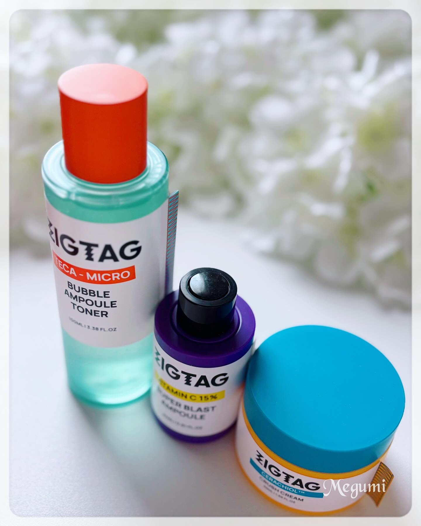 テカマイクロバブルアンプルトナー/ZIGTAG/化粧水を使ったクチコミ（2枚目）