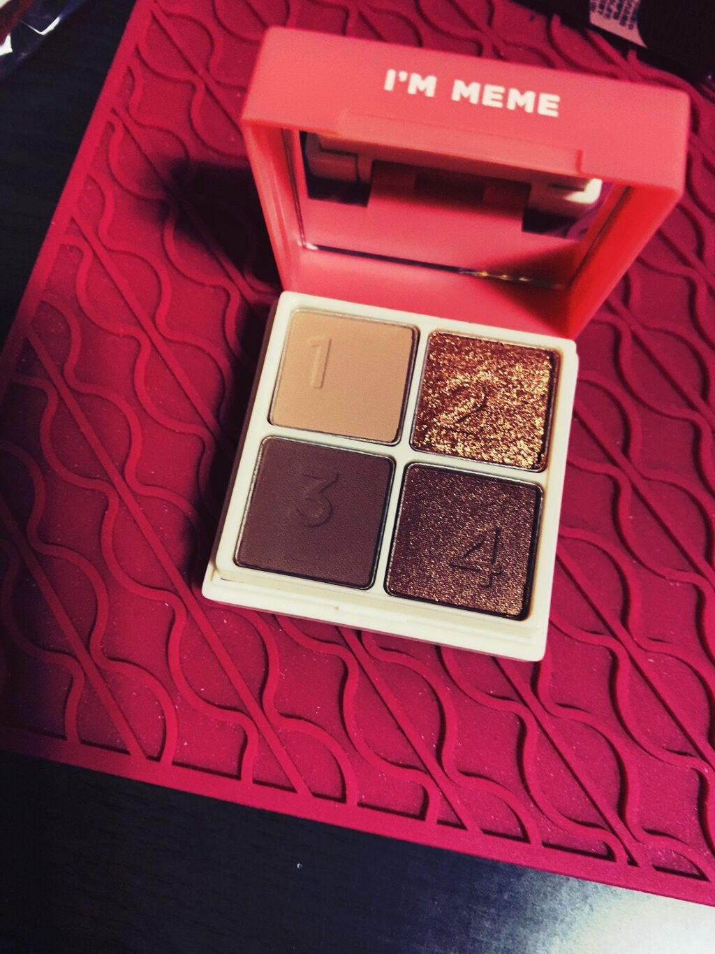 マルチキューブ/i’m meme/アイシャドウパレットを使ったクチコミ(1枚目)