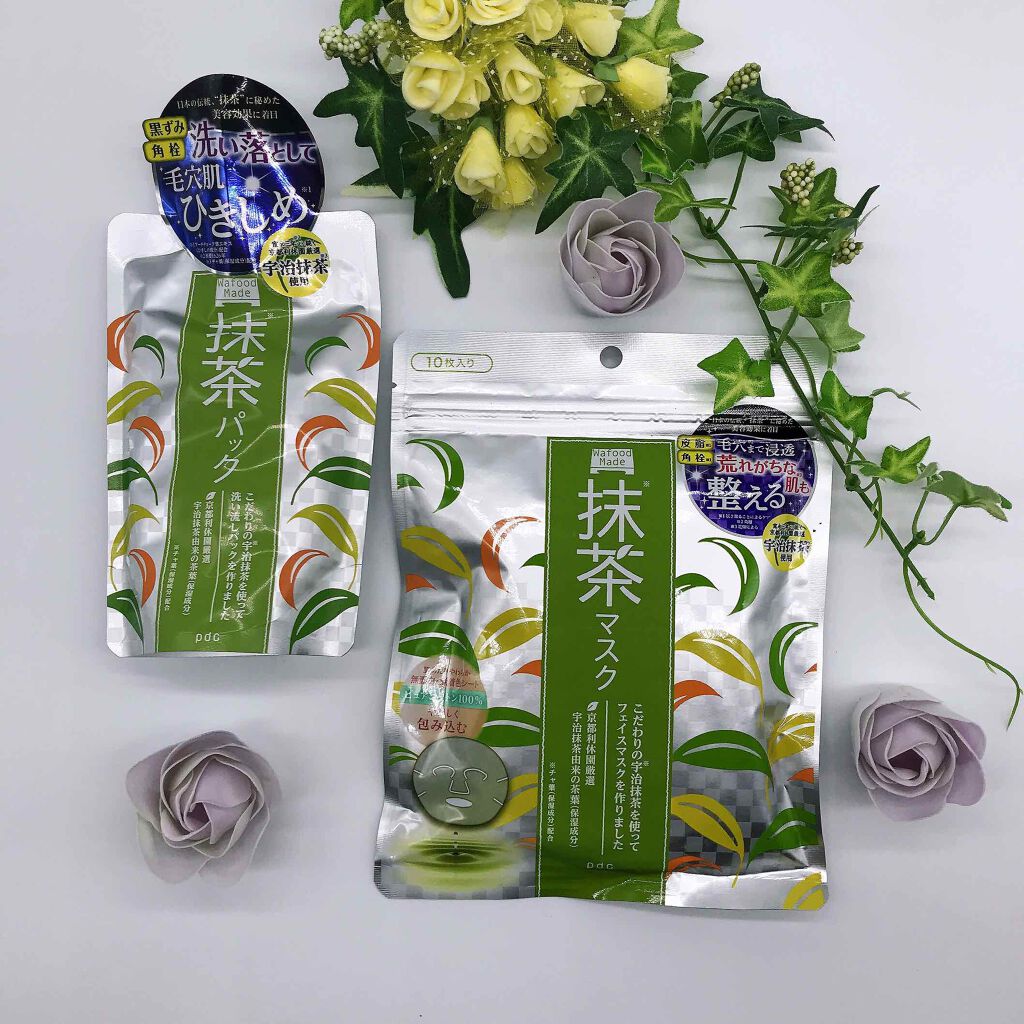 ワフードメイド 宇治抹茶パック/pdc/洗い流すパック・マスクを使ったクチコミ(1枚目)