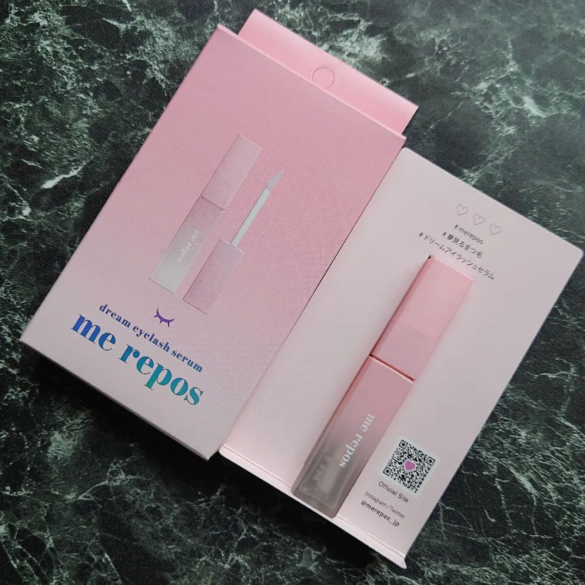メルポス ドリームアイラッシュセラム/me repos/まつげ美容液を使ったクチコミ（1枚目）