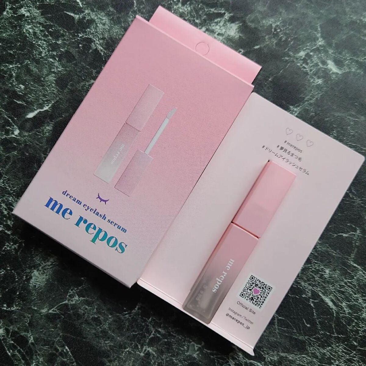 メルポス ドリームアイラッシュセラム/me repos/まつげ美容液を使ったクチコミ(1枚目)
