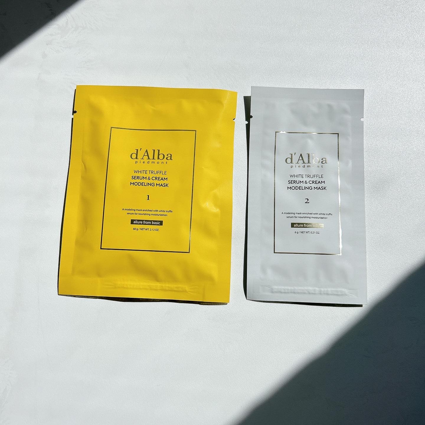 ホワイトトリュフセラムアンドクリームモデリングマスク/ダルバ/洗い流すパック・マスクを使ったクチコミ（3枚目）