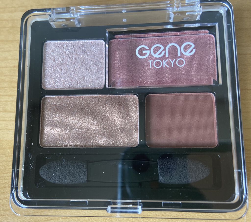 リラクシーアイシャドウ/GENE TOKYO/アイシャドウパレットを使ったクチコミ（3枚目）