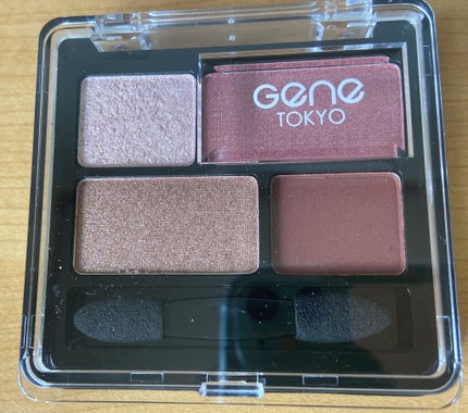 リラクシーアイシャドウ/GENE TOKYO/アイシャドウパレットを使ったクチコミ(3枚目)