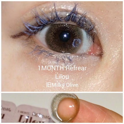ワンマンス リフレア リル/Refrear/カラーコンタクトレンズを使ったクチコミ(5枚目)