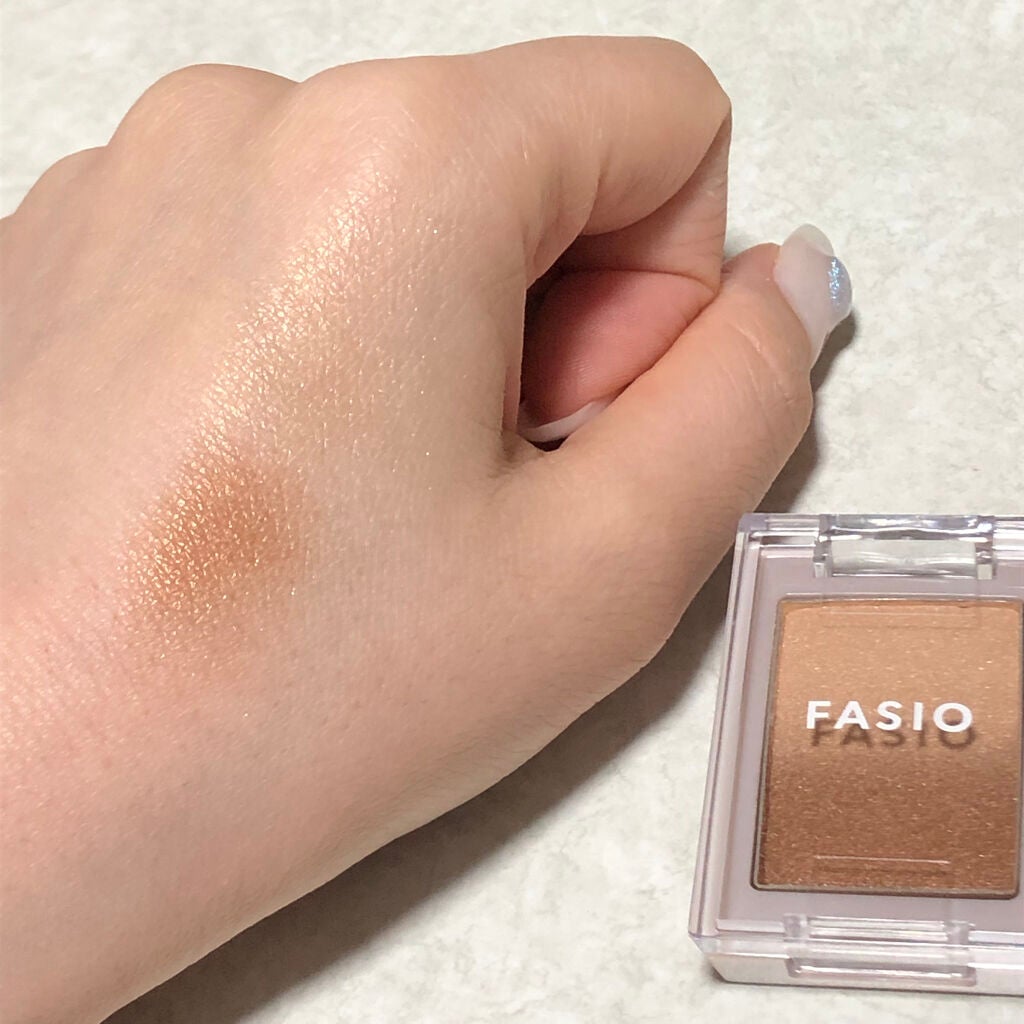 グラデーション アイカラー/FASIO/単色アイシャドウを使ったクチコミ(3枚目)