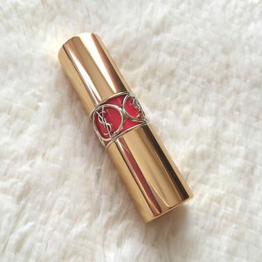 ୨୧

YSL ルージュヴォリュプテシャイン No.45

見た目からしてめちゃめちゃ可愛いし高級感があるので持っているだけで気分上がりますo(^-^)o♡（笑）

一度塗りでもしっかり発色してくれます