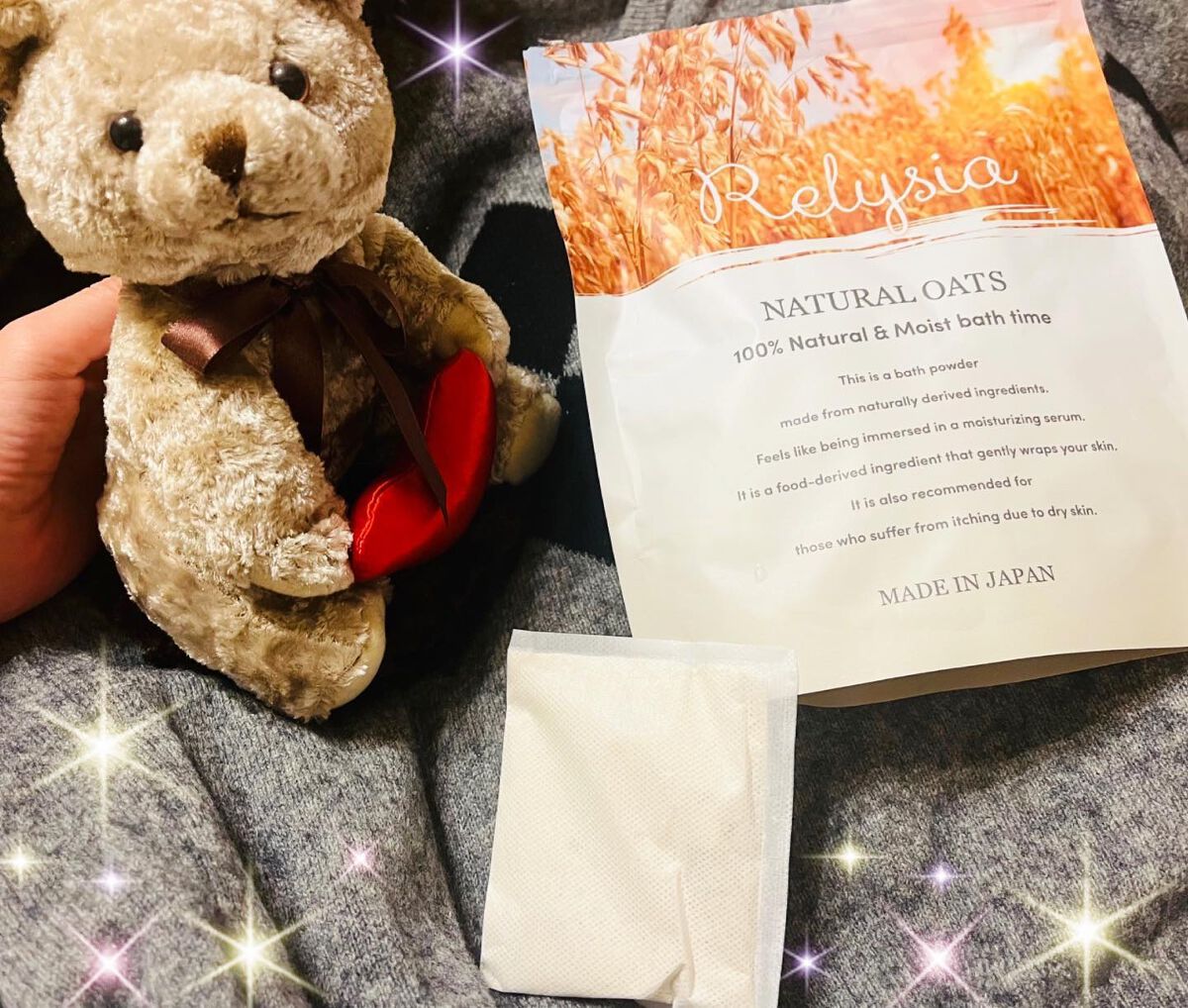 ナチュラルオーツ 浴用化粧品/Relysia/無機塩系入浴剤を使ったクチコミ（1枚目）