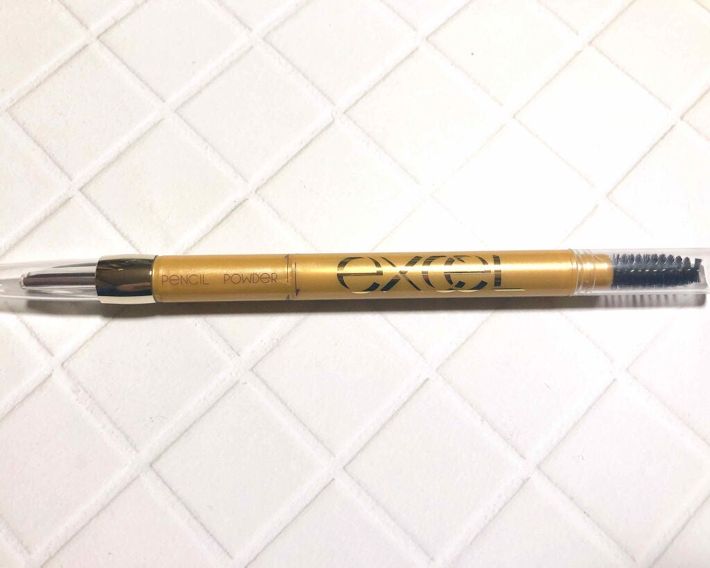 パウダー&ペンシル アイブロウEX/excel/アイブロウペンシルを使ったクチコミ(3枚目)
