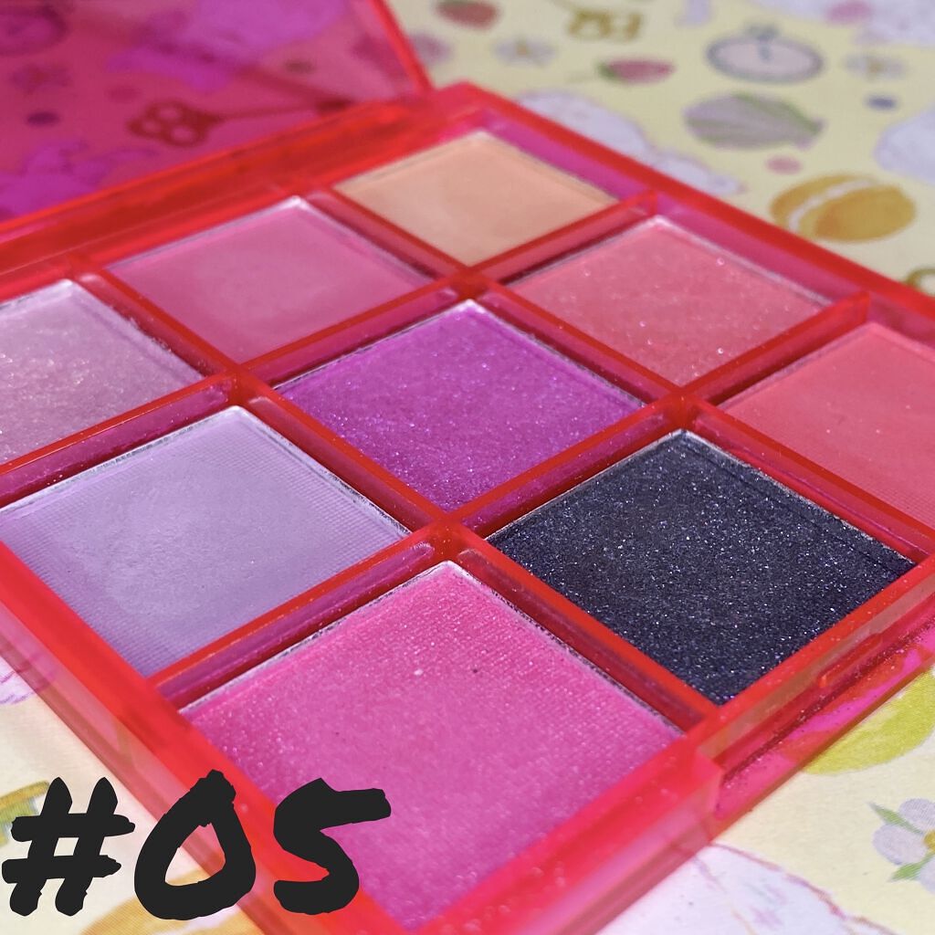 UR GLAM　BLOOMING EYE COLOR PALETTE/U R GLAM/アイシャドウパレットを使ったクチコミ（2枚目）