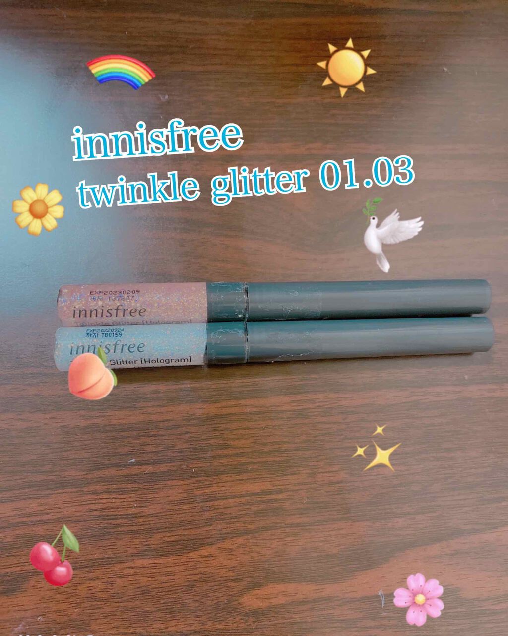 トゥインクル グリッター/innisfree/リキッドアイライナーを使ったクチコミ(1枚目)